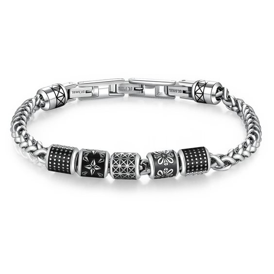 Bracciale Brosway Uomo Bullet in Acciaio BUL24 - BUL24